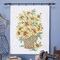 Herrschners Sunflower Basket Lap Quilt Top Stamped Cross-Stitch Kit